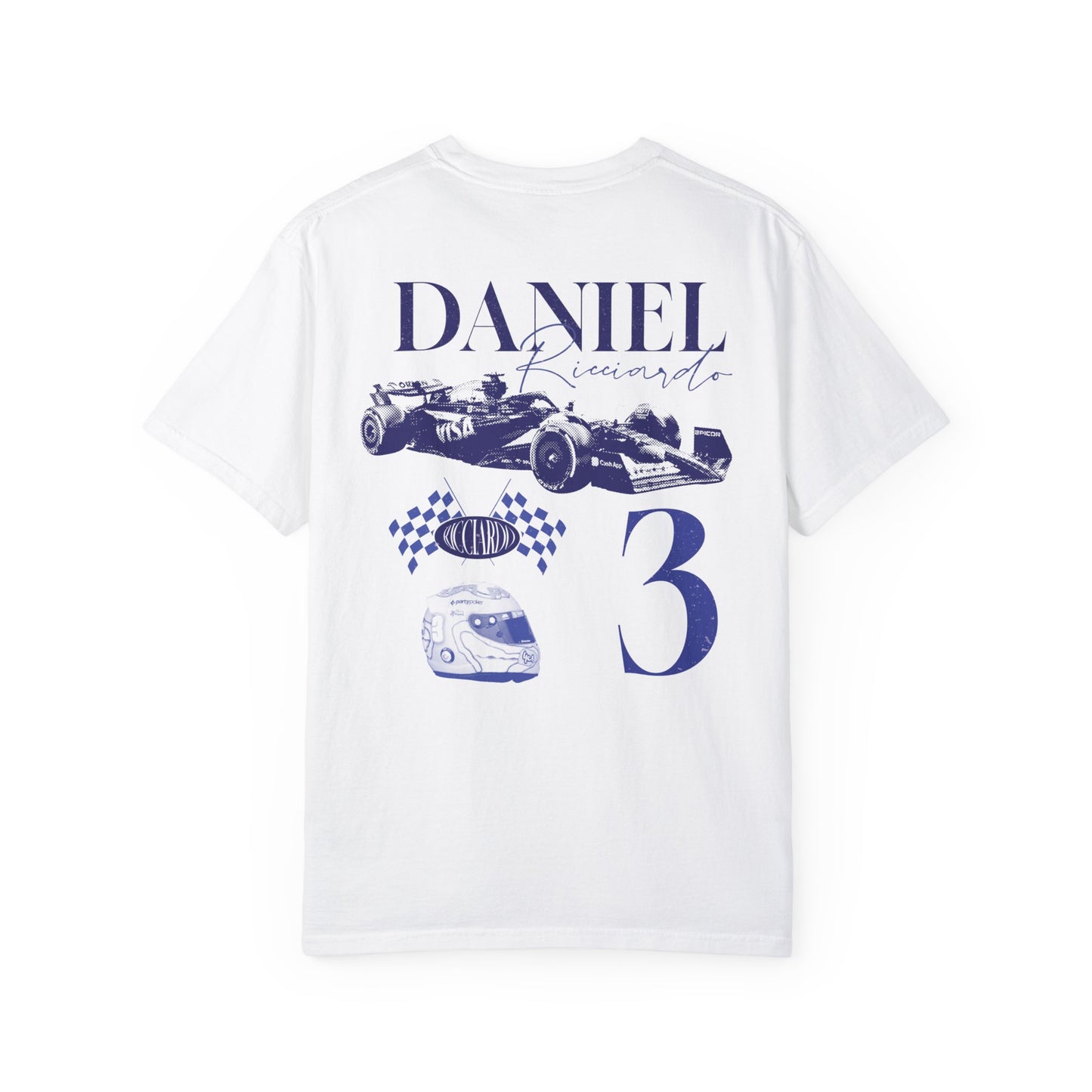 Ricciardo Midweight Retro Racing T Shirt