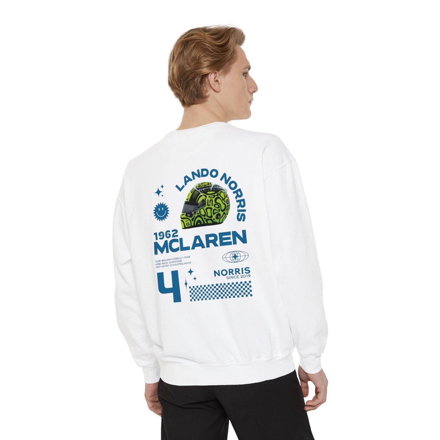 Norris Helmet Comfort Colors Sweatshirt - RecklessSunday