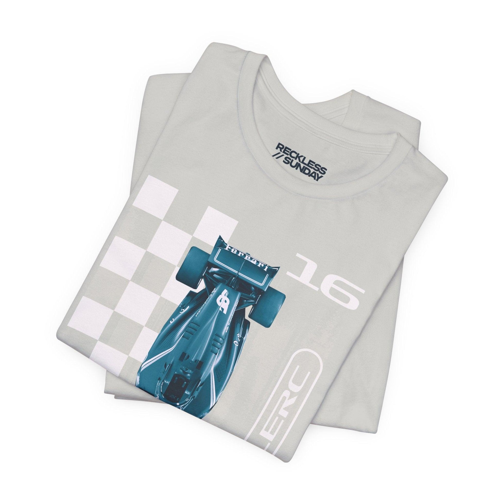 Charles Leclerc Miami Grunge Ferrari Tee - RecklessSunday