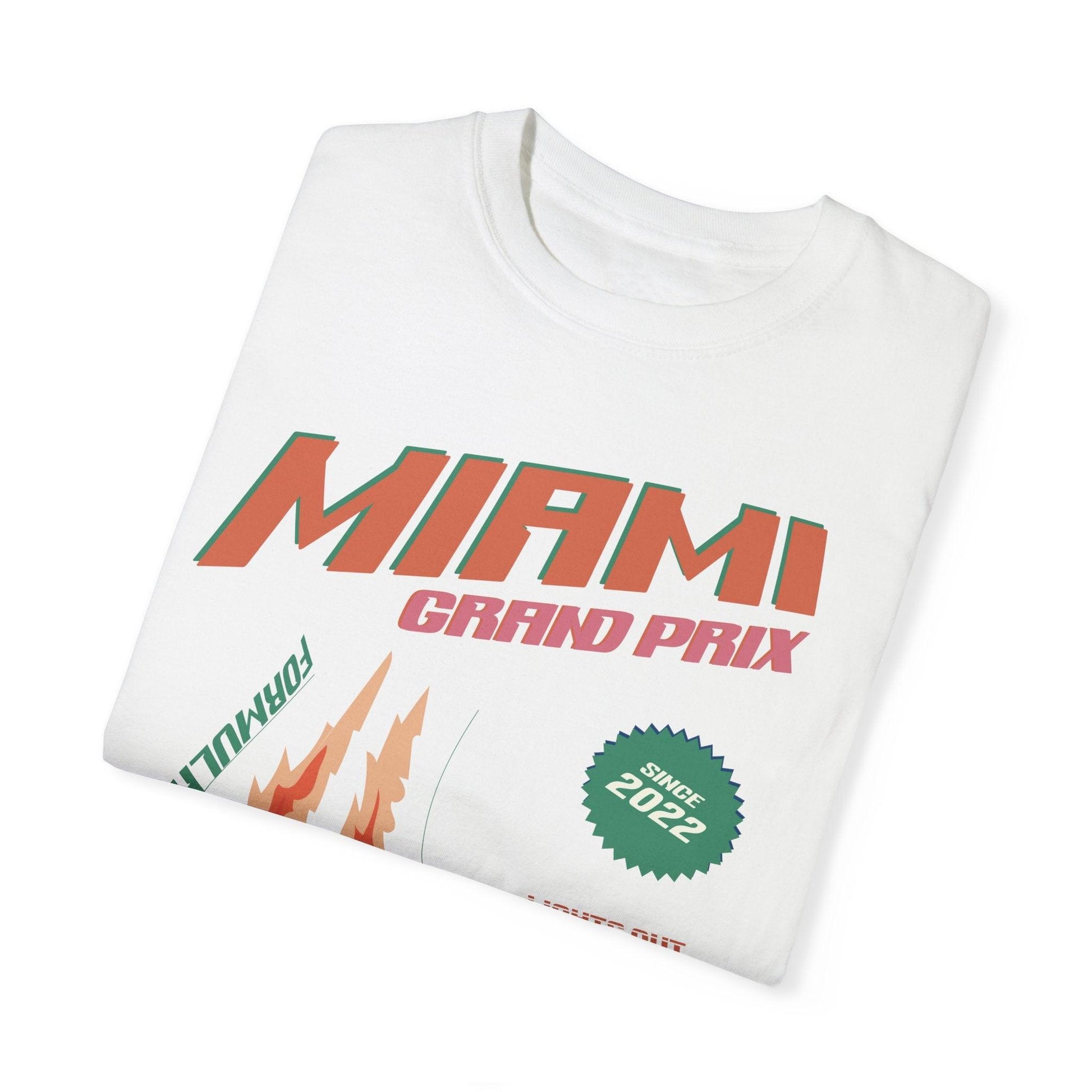 Miami Grand Prix T-Shirt Comfort Color - RecklessSunday