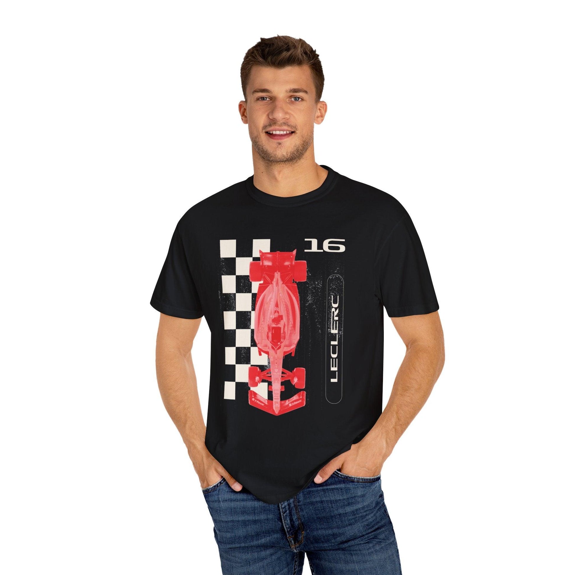 Charles Leclerc Grunge Tee - RecklessSunday