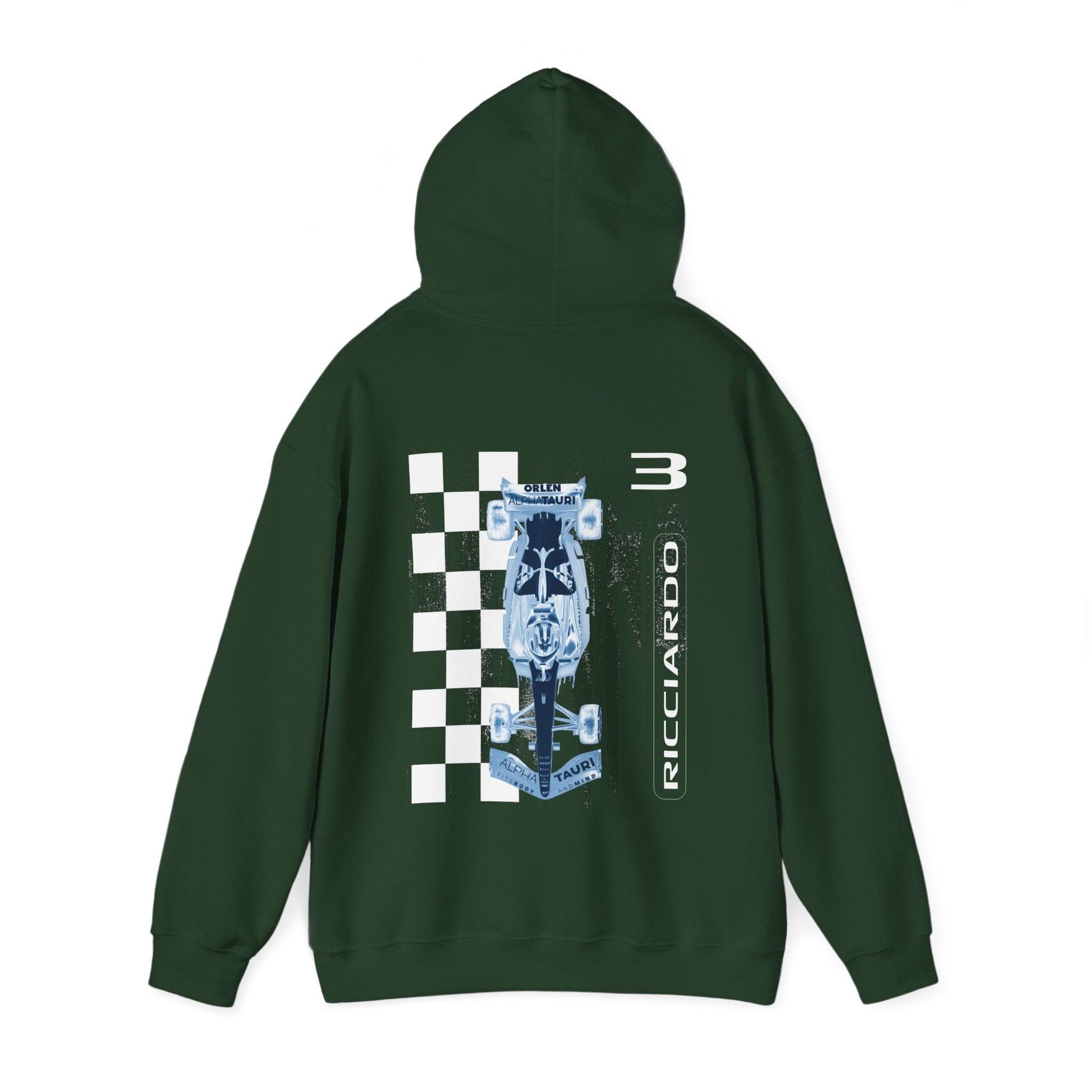 Daniel Ricciardo Grunge Hoodie | Driver Series 24 - RecklessSunday