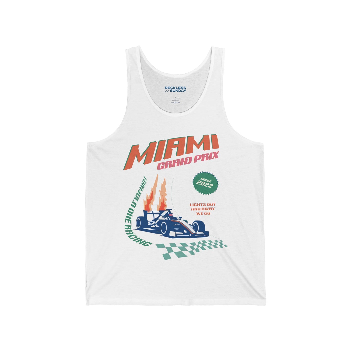 Miami Grand Prix Retro Jersey Tank