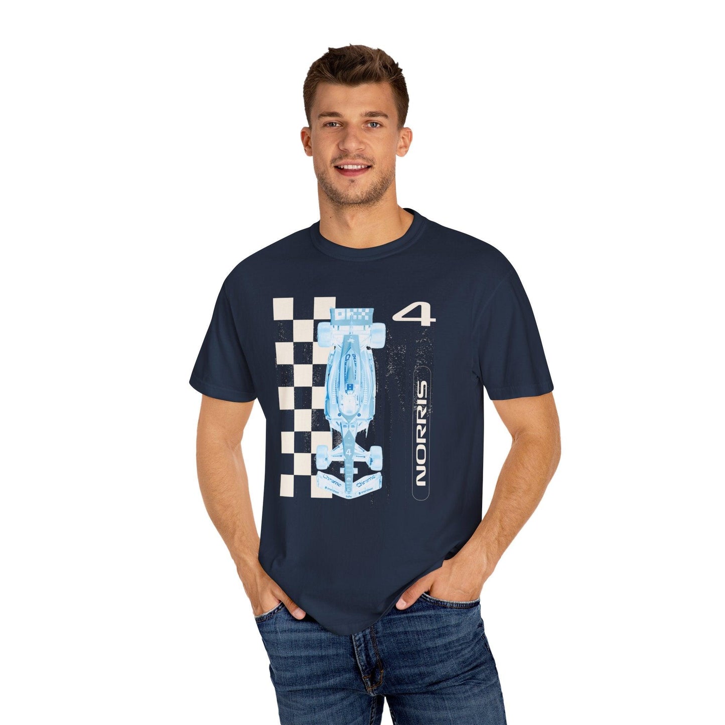 Lando Norris Driver T-Shirt Comfort Color - RecklessSunday