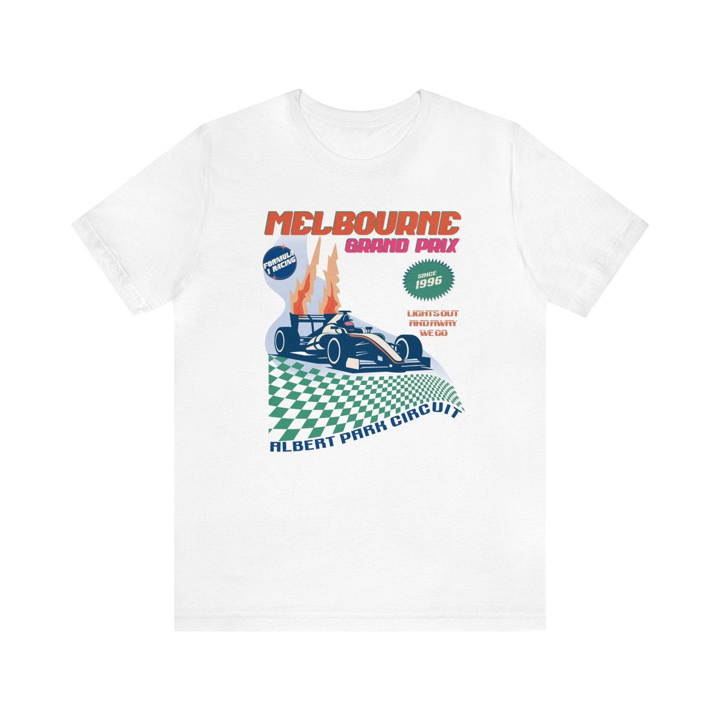 Melbourne Grand Prix T Shirt Lightweight - RecklessSunday