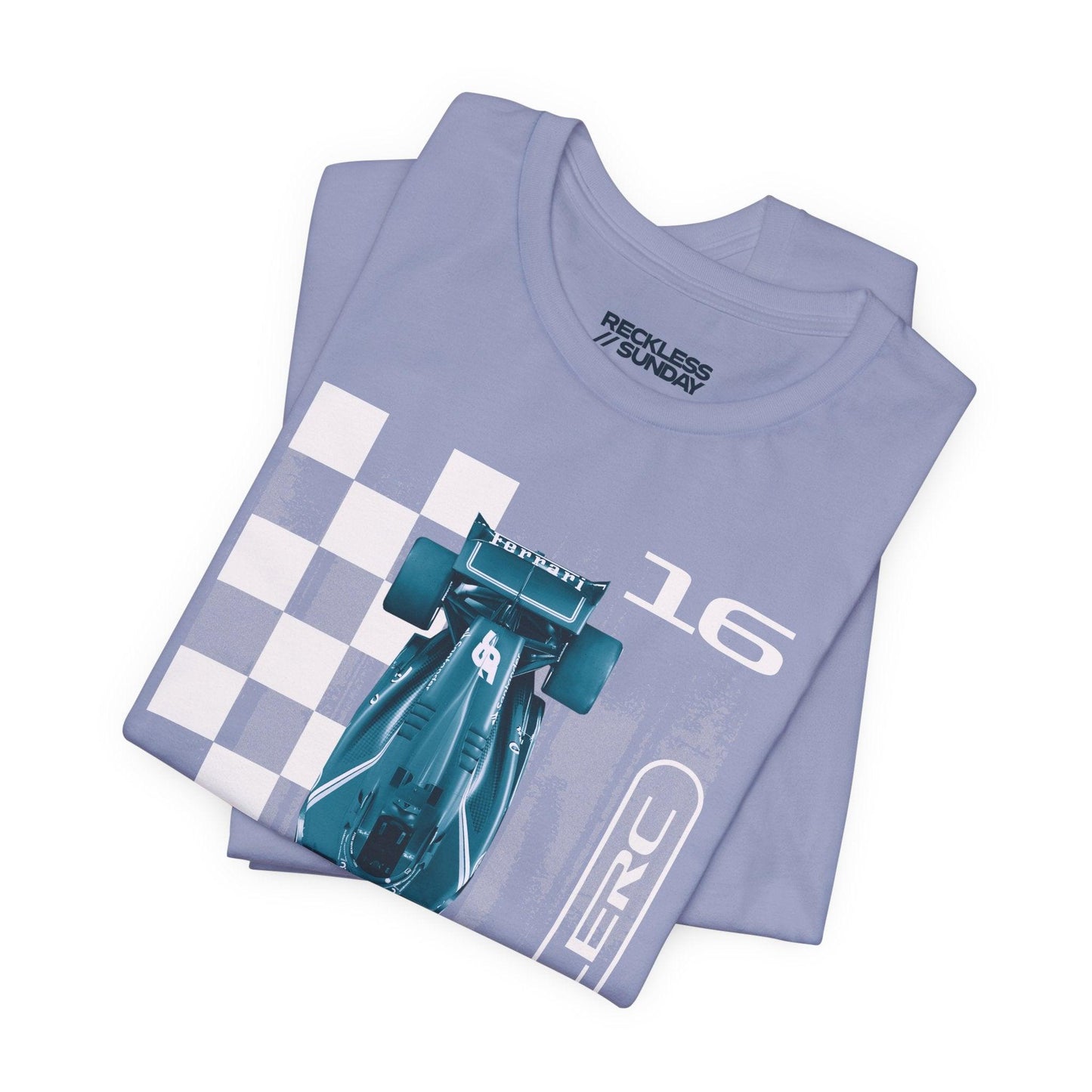 Charles Leclerc Miami Grunge Ferrari Tee - RecklessSunday