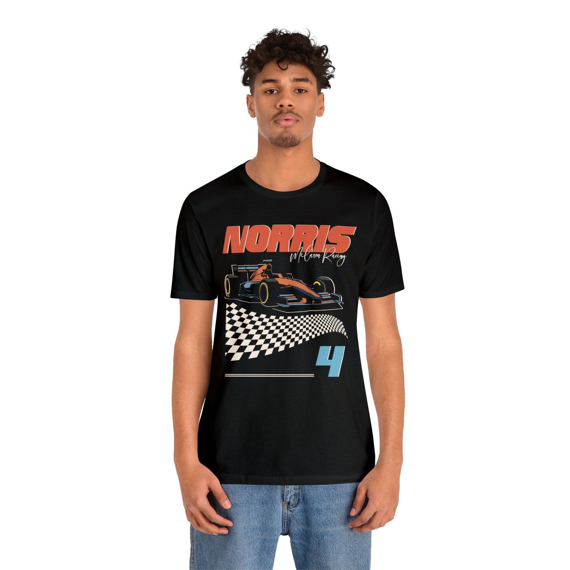 Lando Norris Retro Lightweight T-Shirt - RecklessSunday