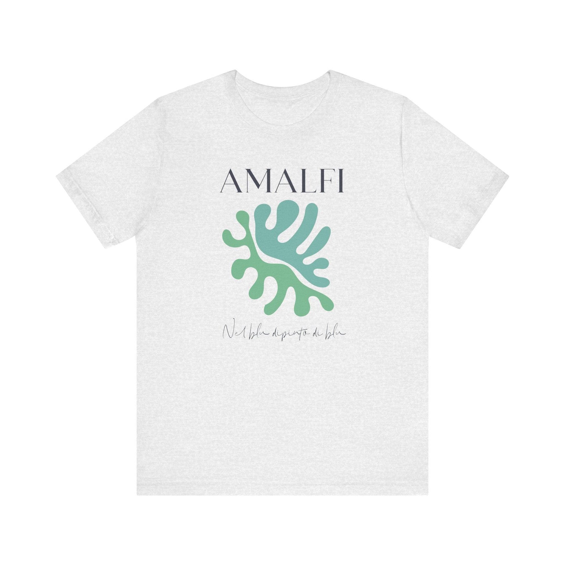 Amalfi Italy Coral Matisse T-Shirt - RecklessSunday