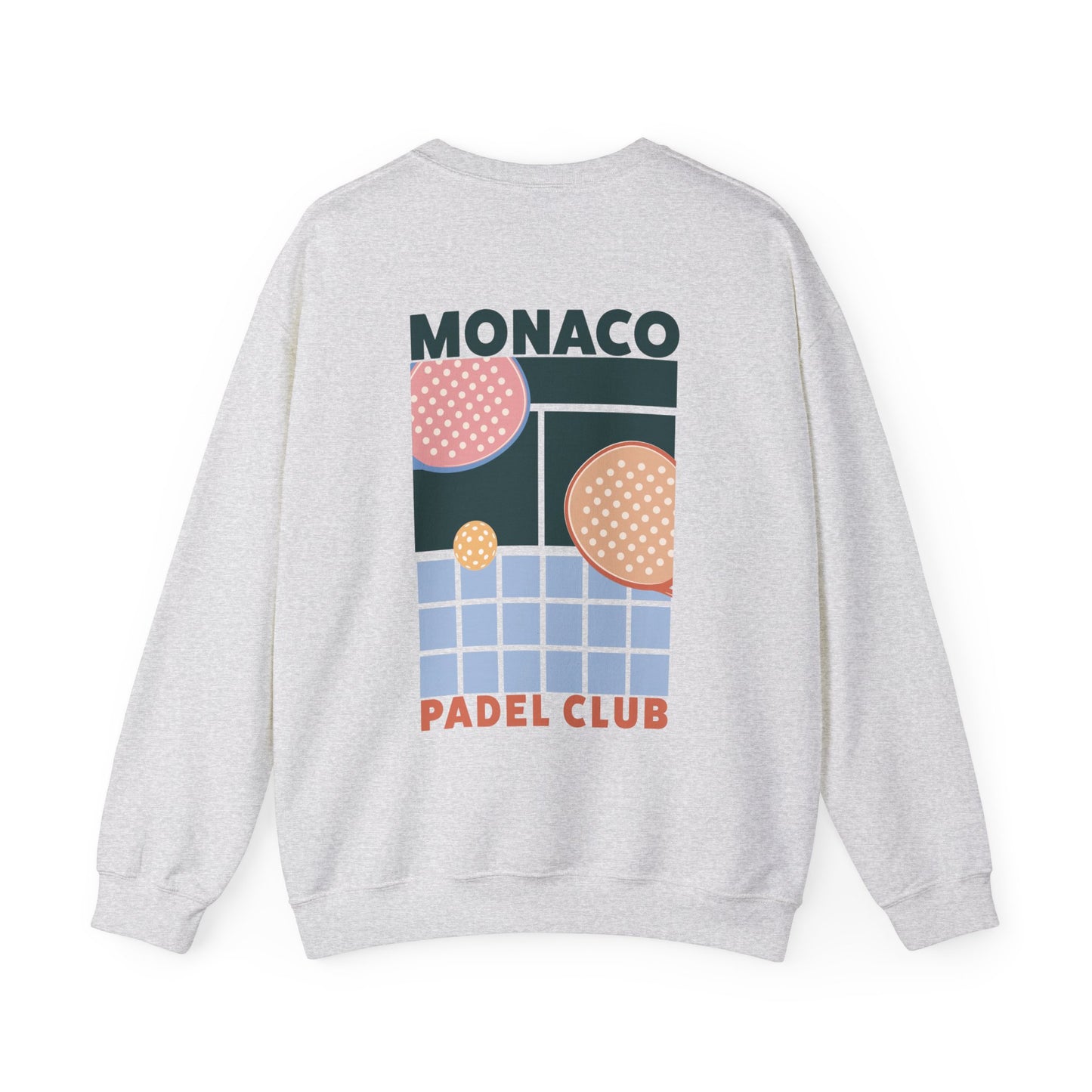 Monaco Padel Tennis Club Pullover | Monaco Racquet Club Sweatshirt | Formula 1 Racquet Club | Drive to Survive | Retro Monaco Tee