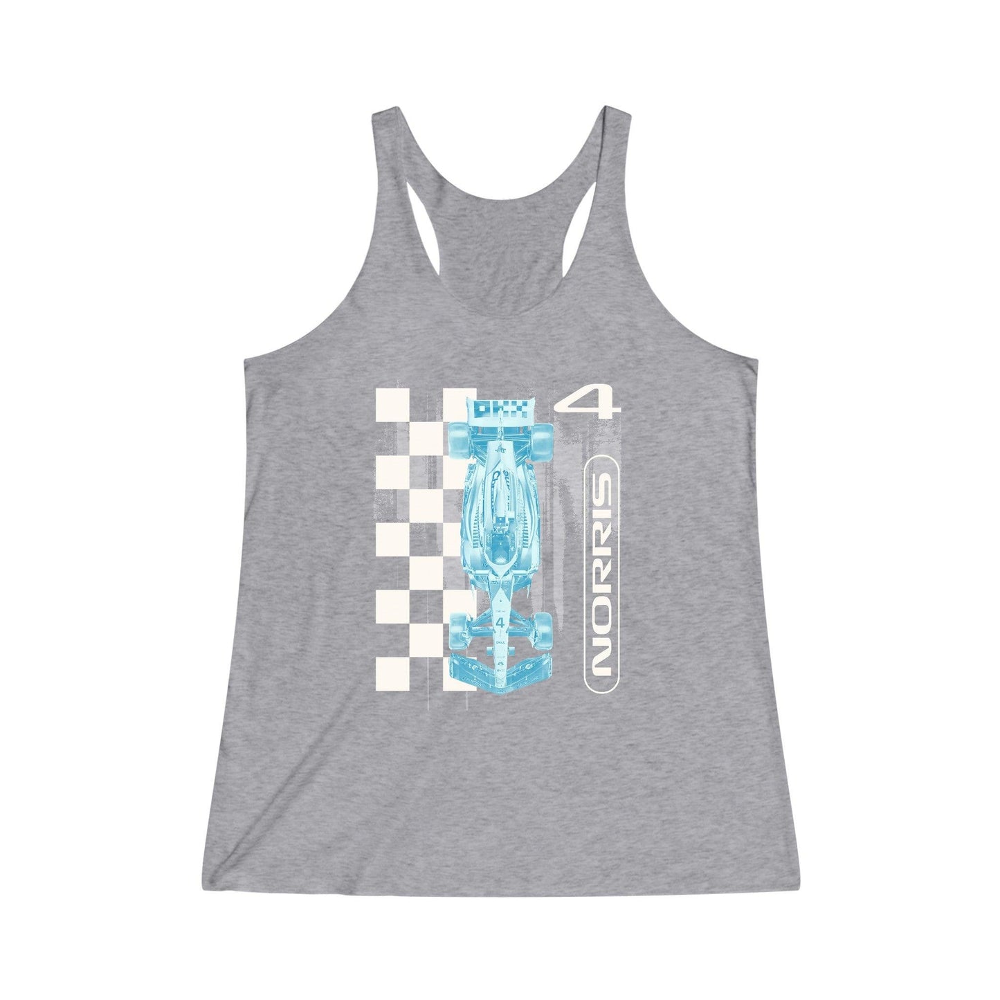 Norris Grunge Tri-Blend Racerback Tank - RecklessSunday