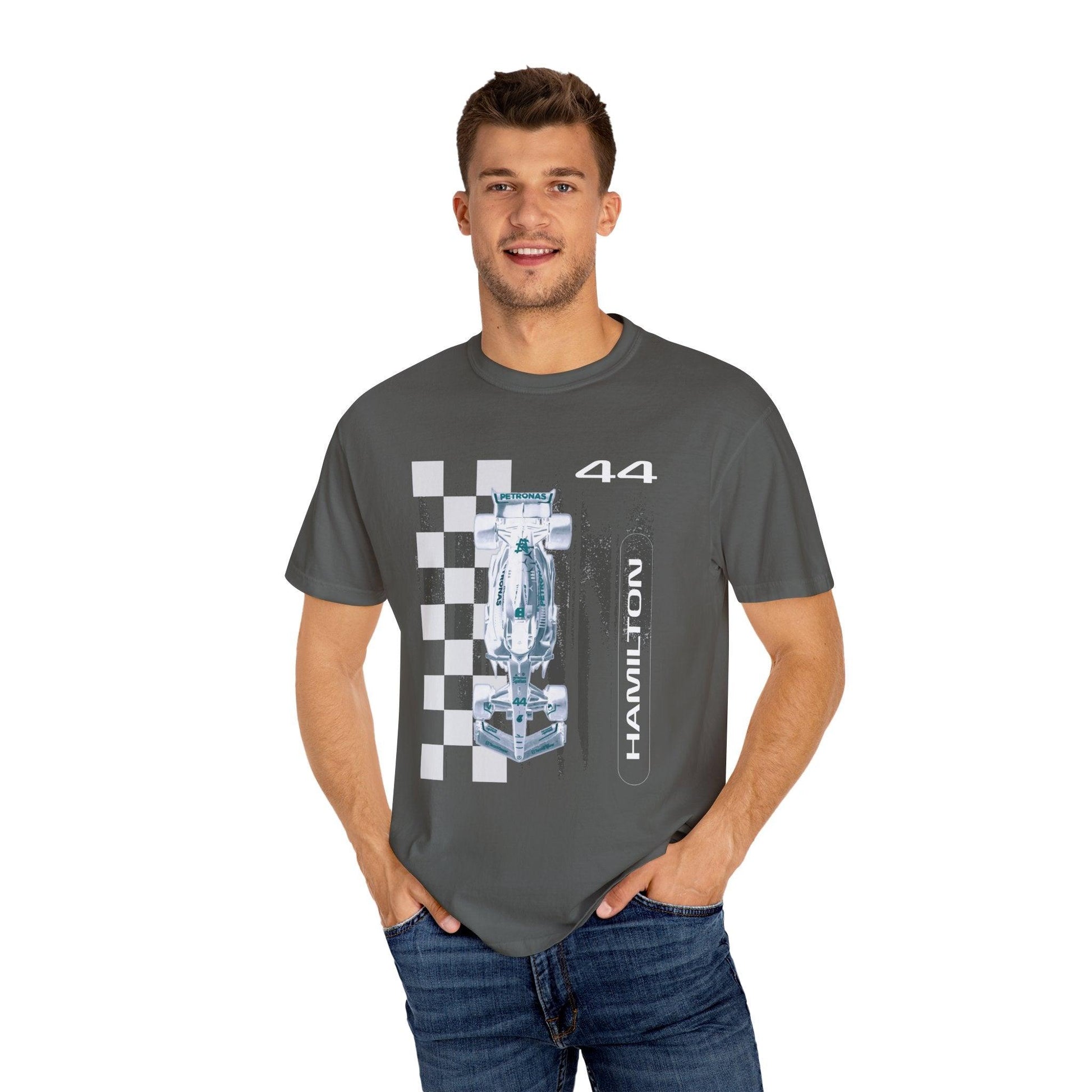 Lewis Hamilton Grunge Series T-Shirt 2024 - RecklessSunday