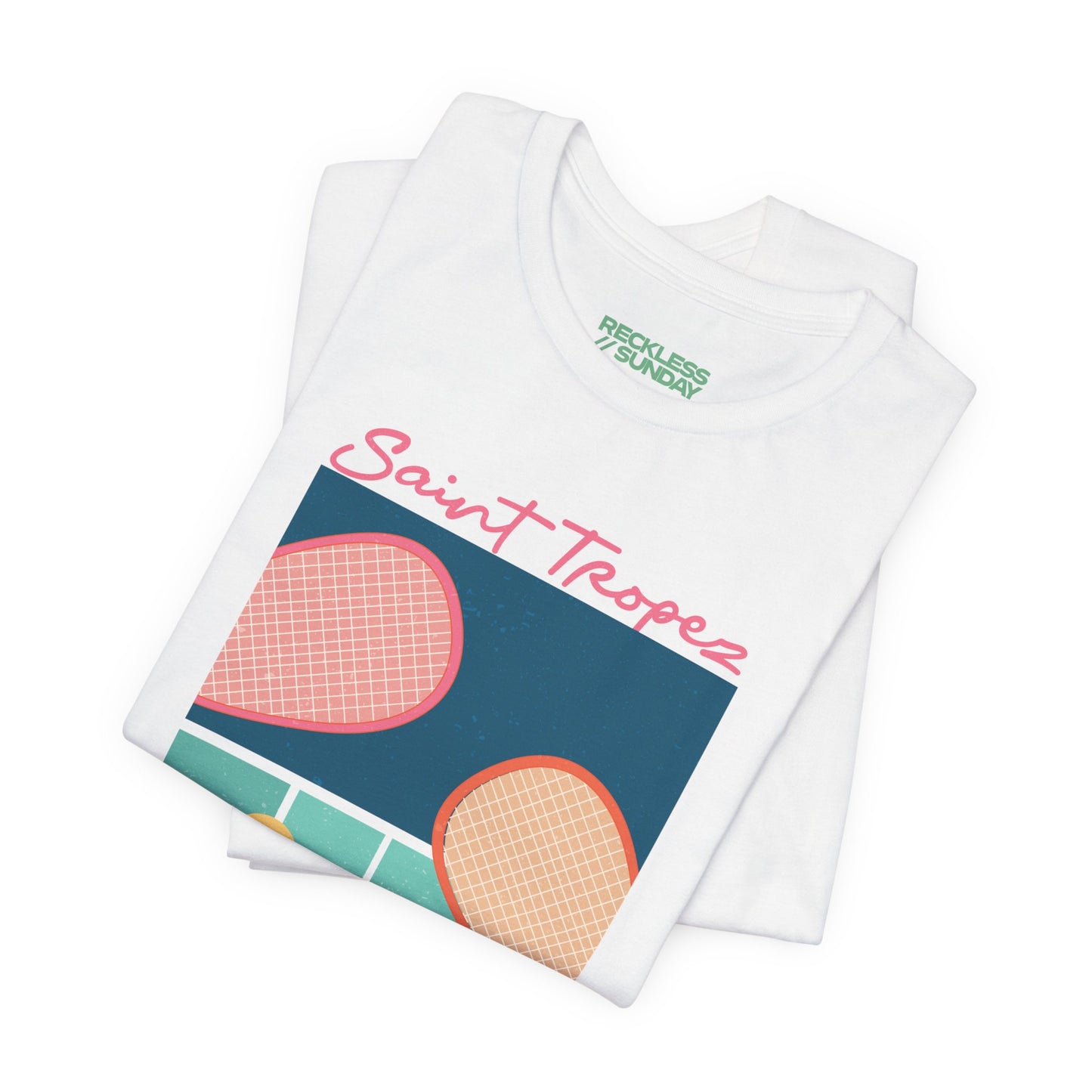 St Tropez Racquet Lightweight T-Shirt