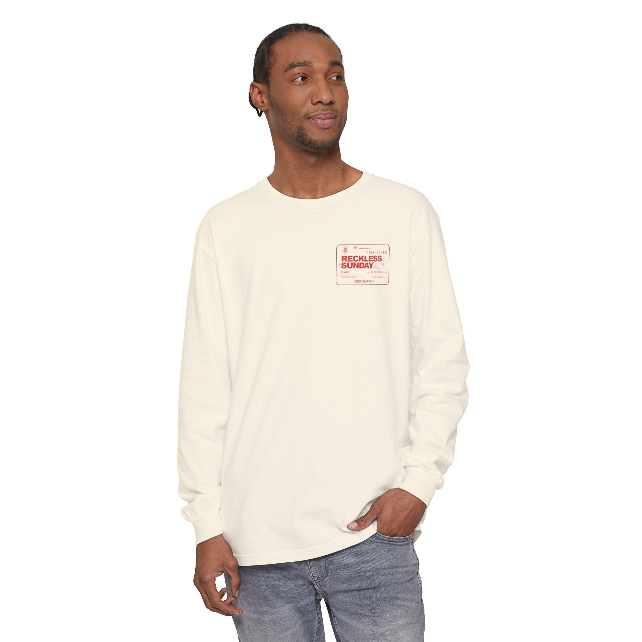 2026 Passport Stamps Long Sleeve T-Shirt – RecklessSunday