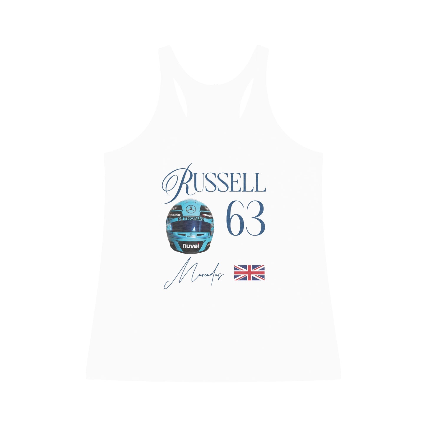 George Russell Helmet | Racerback Tank