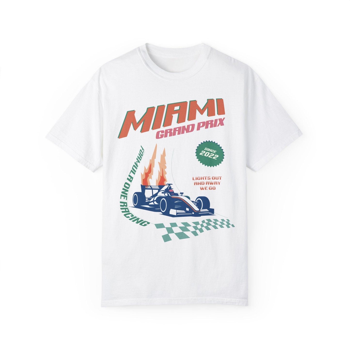 Miami Grand Prix T-Shirt Comfort Color - RecklessSunday