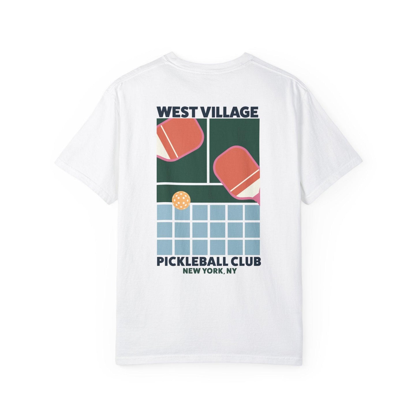 West Village Pickleball Club Comfort Color T-Shirt - RecklessSunday