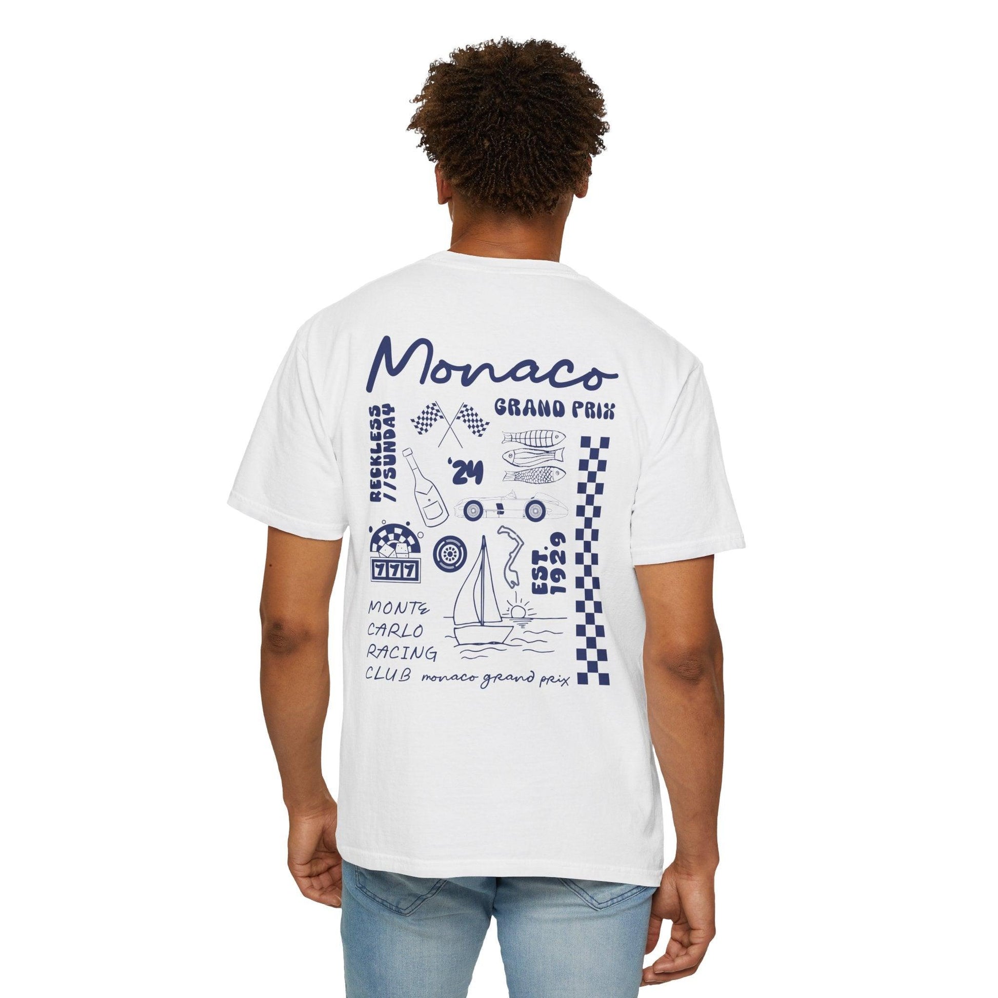 Monaco Grand Prix Print Shirt - RecklessSunday