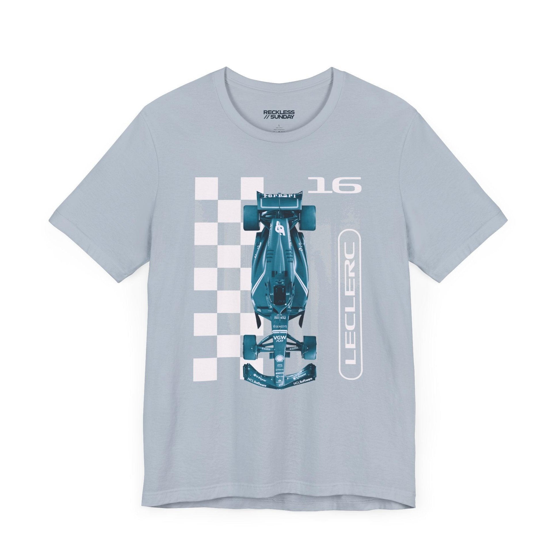 Charles Leclerc Miami Grunge Ferrari Tee - RecklessSunday