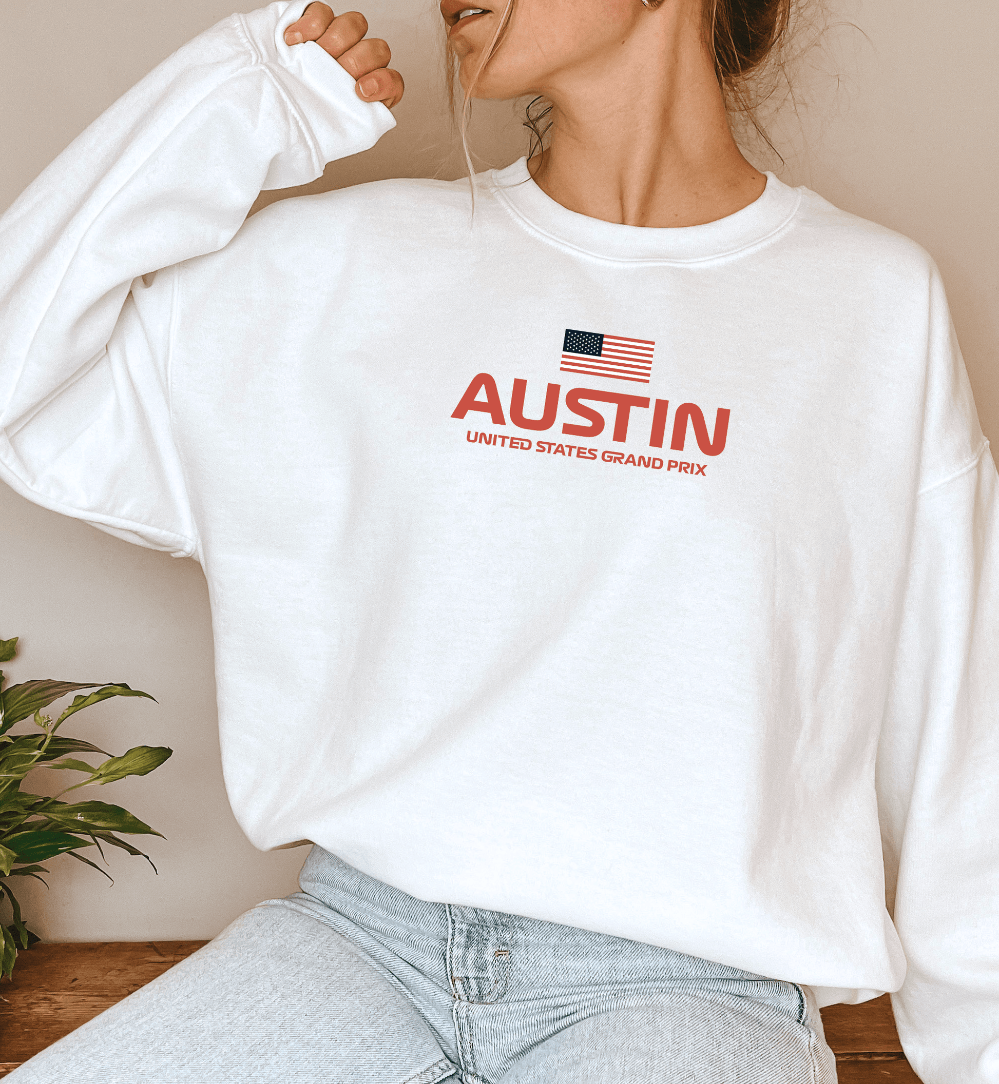 Austin GP Crewneck Sweatshirt - RecklessSunday