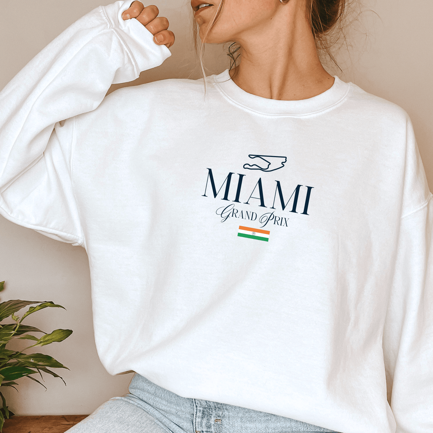 Miami Grand Prix Crewneck Sweatshirt - RecklessSunday