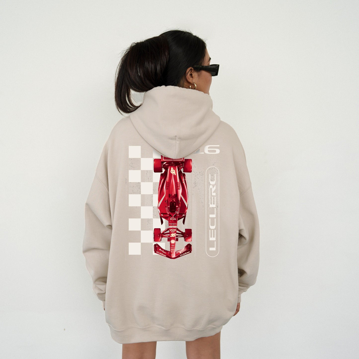 Charles Leclerc Inspired Grunge Hoodie - RecklessSunday