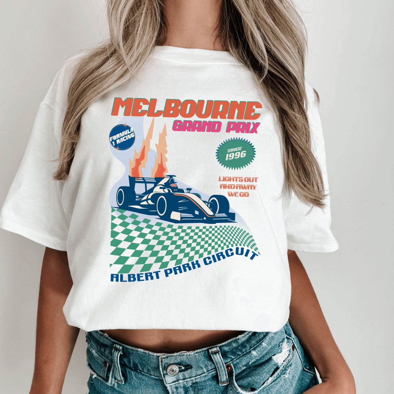 Melbourne Grand Prix T Shirt Lightweight - RecklessSunday