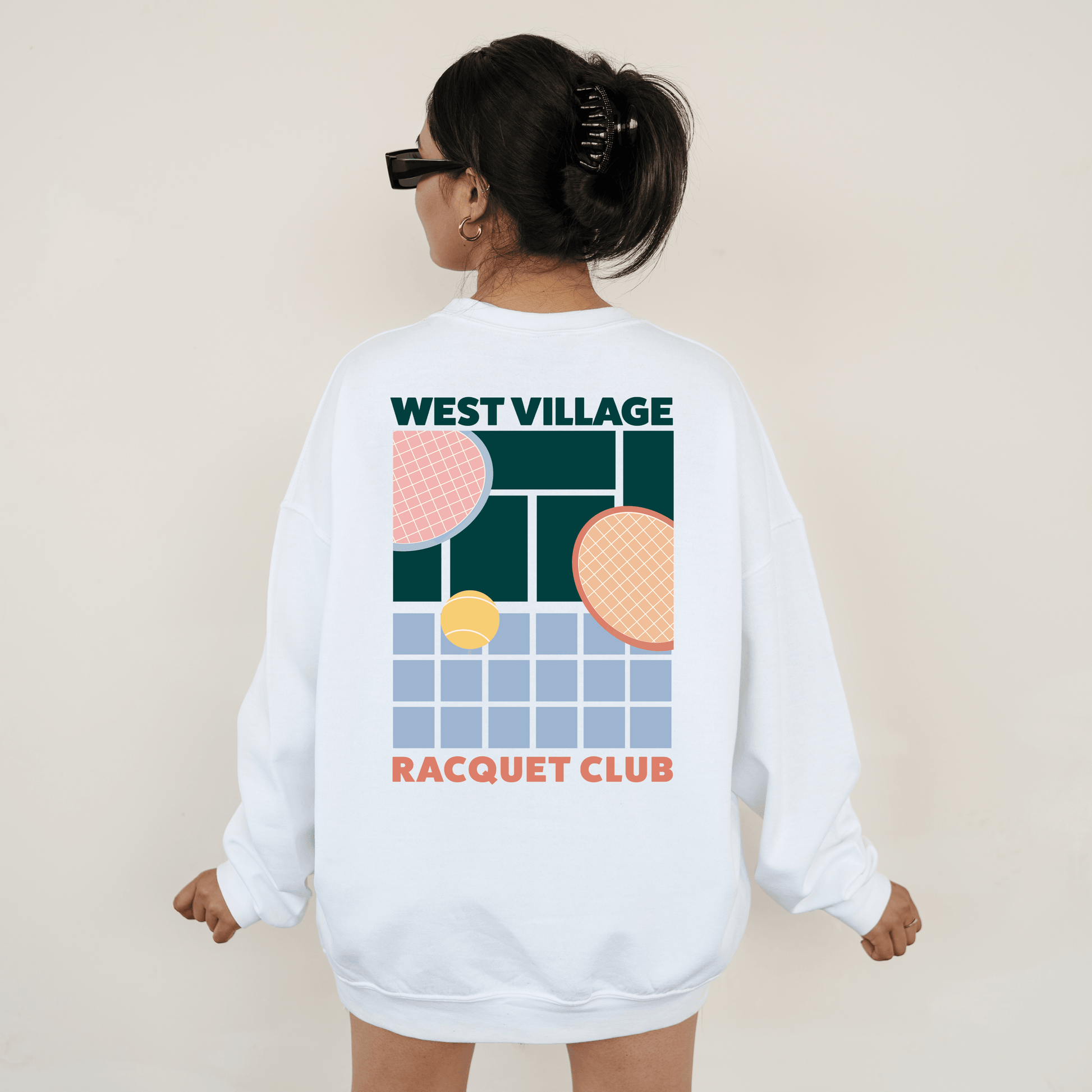 West Village Racquet Club Pullover - RecklessSunday